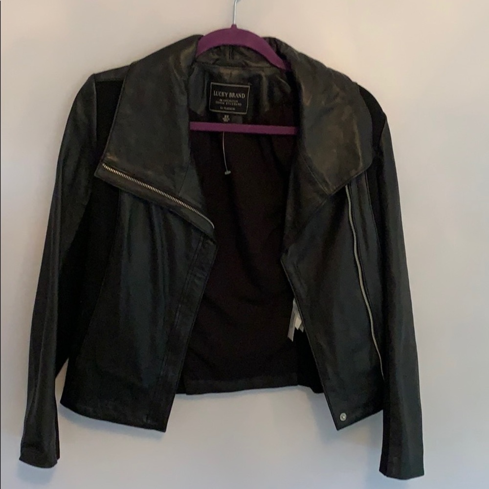 Leather jacket